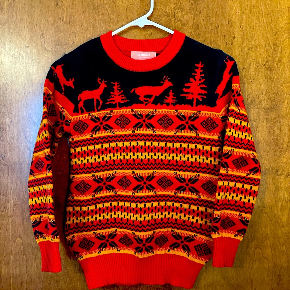 Camii Mia Girls Holiday Sweater